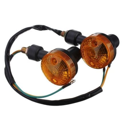 indicator set universal amber lens round